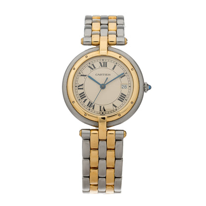 Cartier Stainless Steel 18K Yellow Gold 29mm Panthere Vendome Quartz Watch 1 of 4