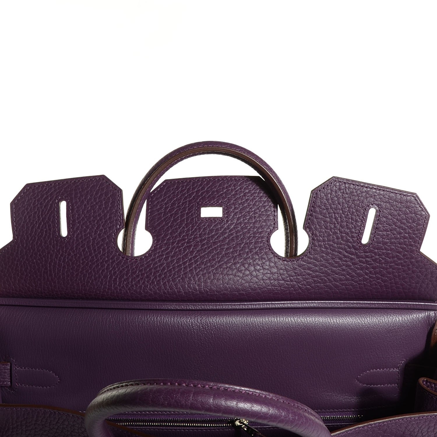 Hermes Fjord Birkin 35 Cassis 17 of 27