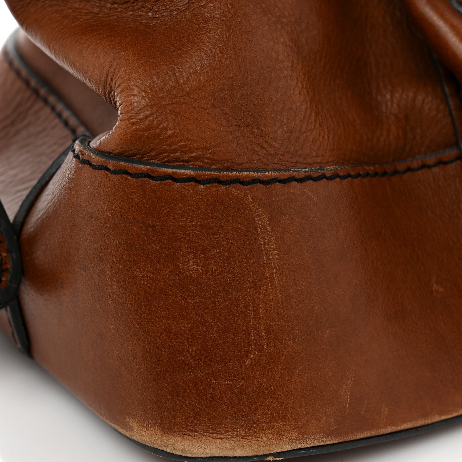 Chloe Calfskin Edith Dome Bowler Muscade 19 of 22