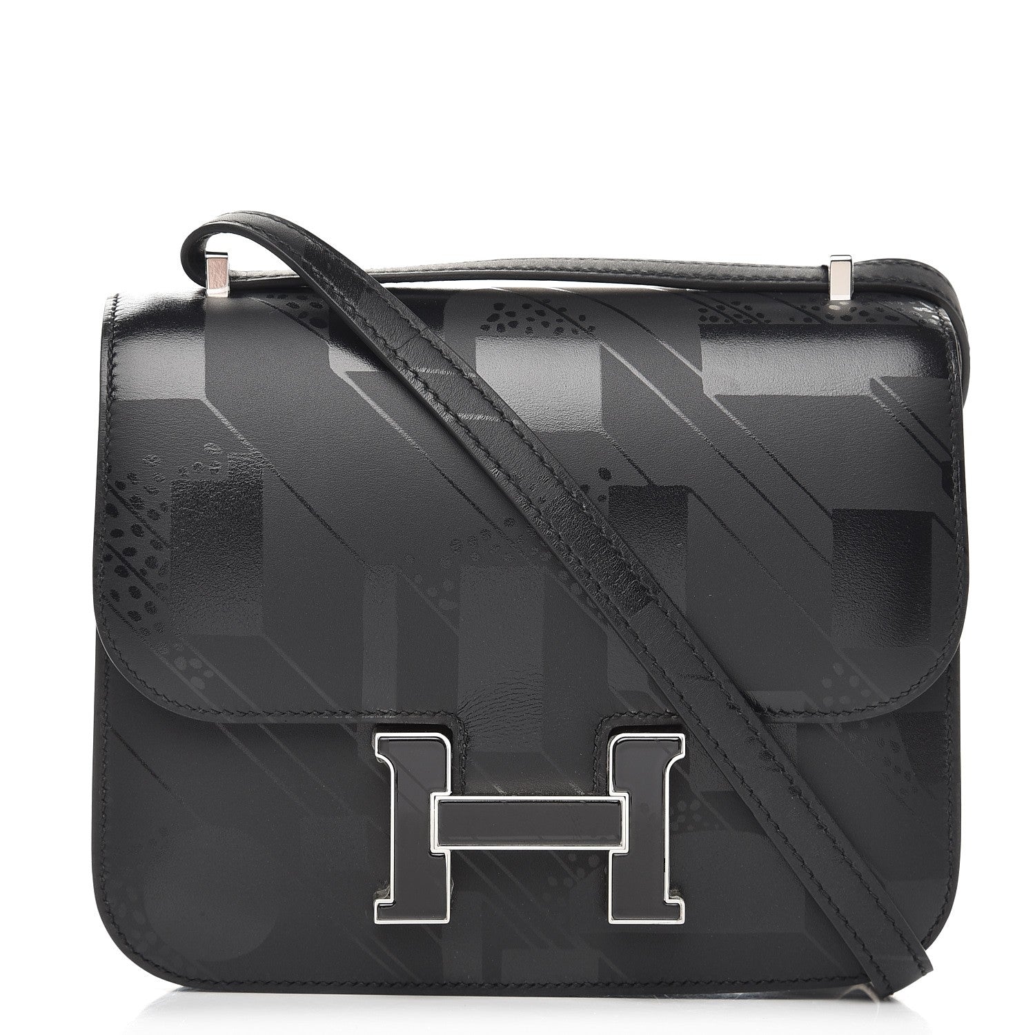 Hermes Sombrero On A Summer Day Constance 18 Black 1 of 10