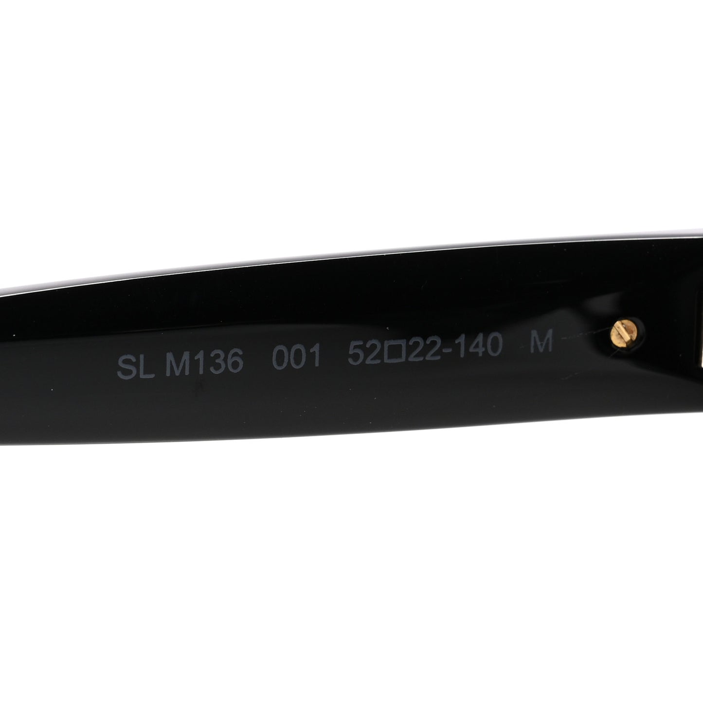 Acetate Sunglasses SL M136 Black