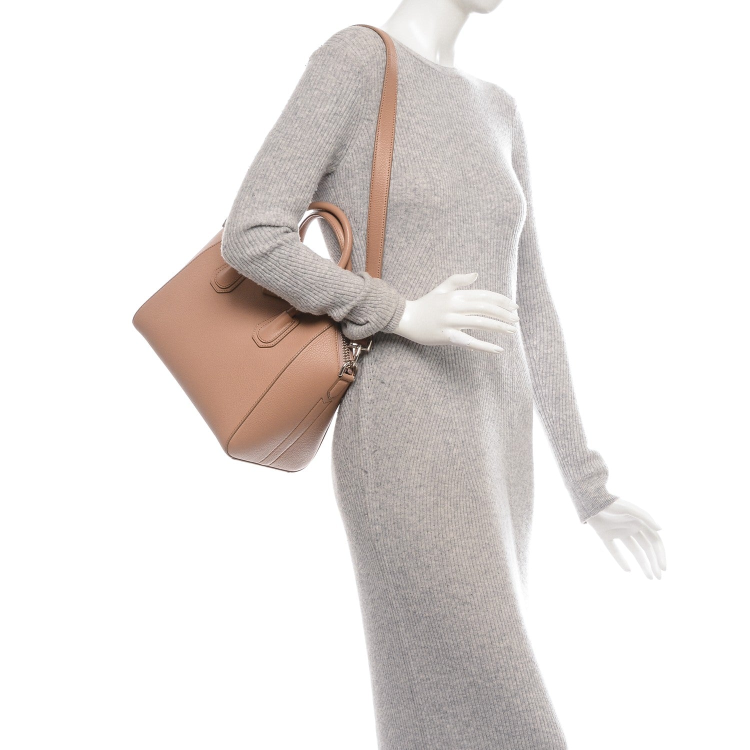 Givenchy Sugar Goatskin Small Antigona Old Pink 2 of 6