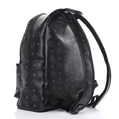 MCM Visetos Medium Stark Backpack Black 3 of 13