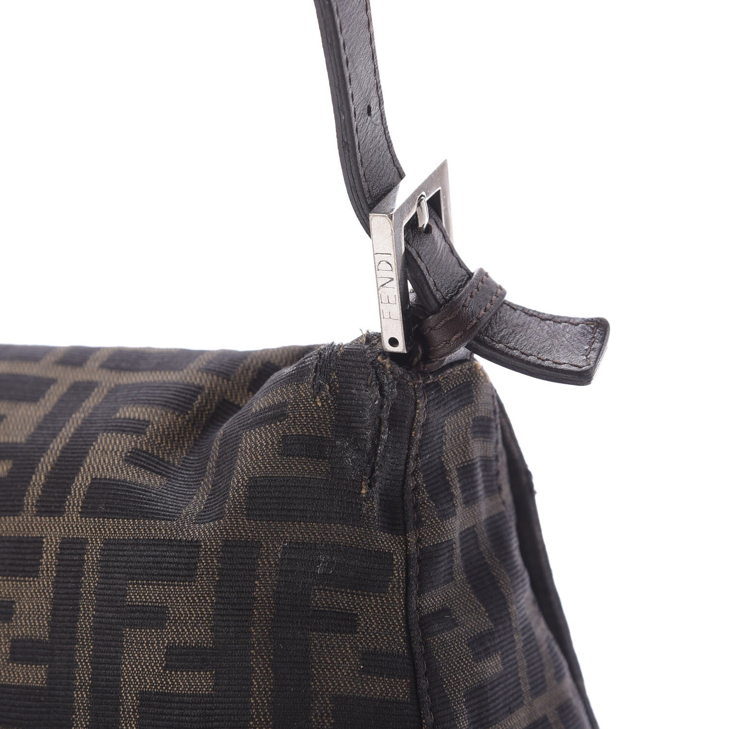 Fendi Zucca Mama Baguette Tobacco 9 of 10