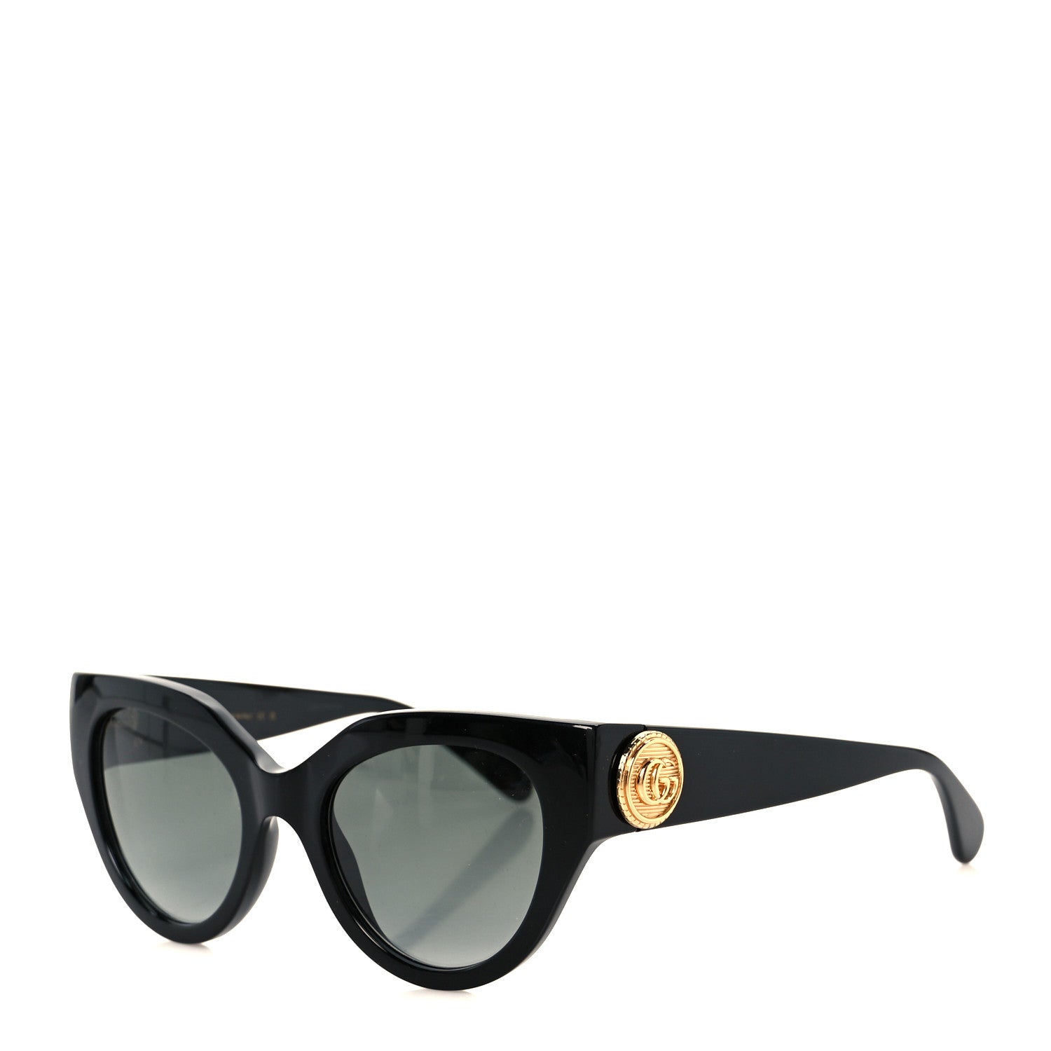 Gucci Acetate Cat Eye GG1408S Sunglasses Black 1 of 8