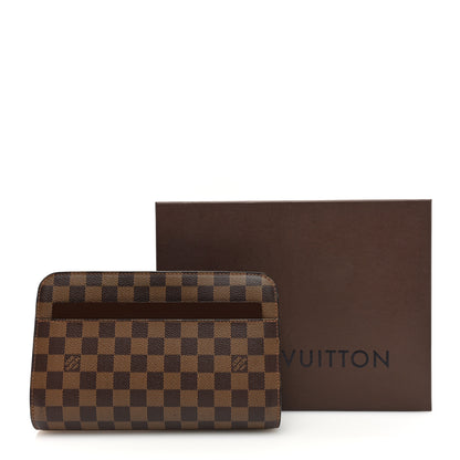 Louis Vuitton Damier Ebene Pochette Saint Louis Clutch 7 of 7