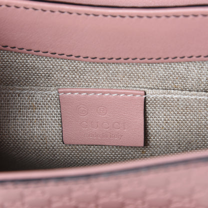 Gucci Microguccissima Mini Emily Shoulder Bag Soft Pink 6 of 10