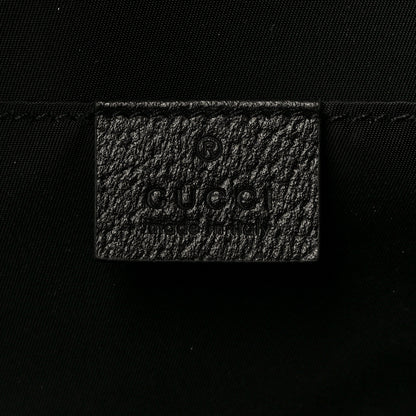 Gucci Econyl Nylon Monogram Off The Grid Drawstring Bucket Backpack Black 5 of 10