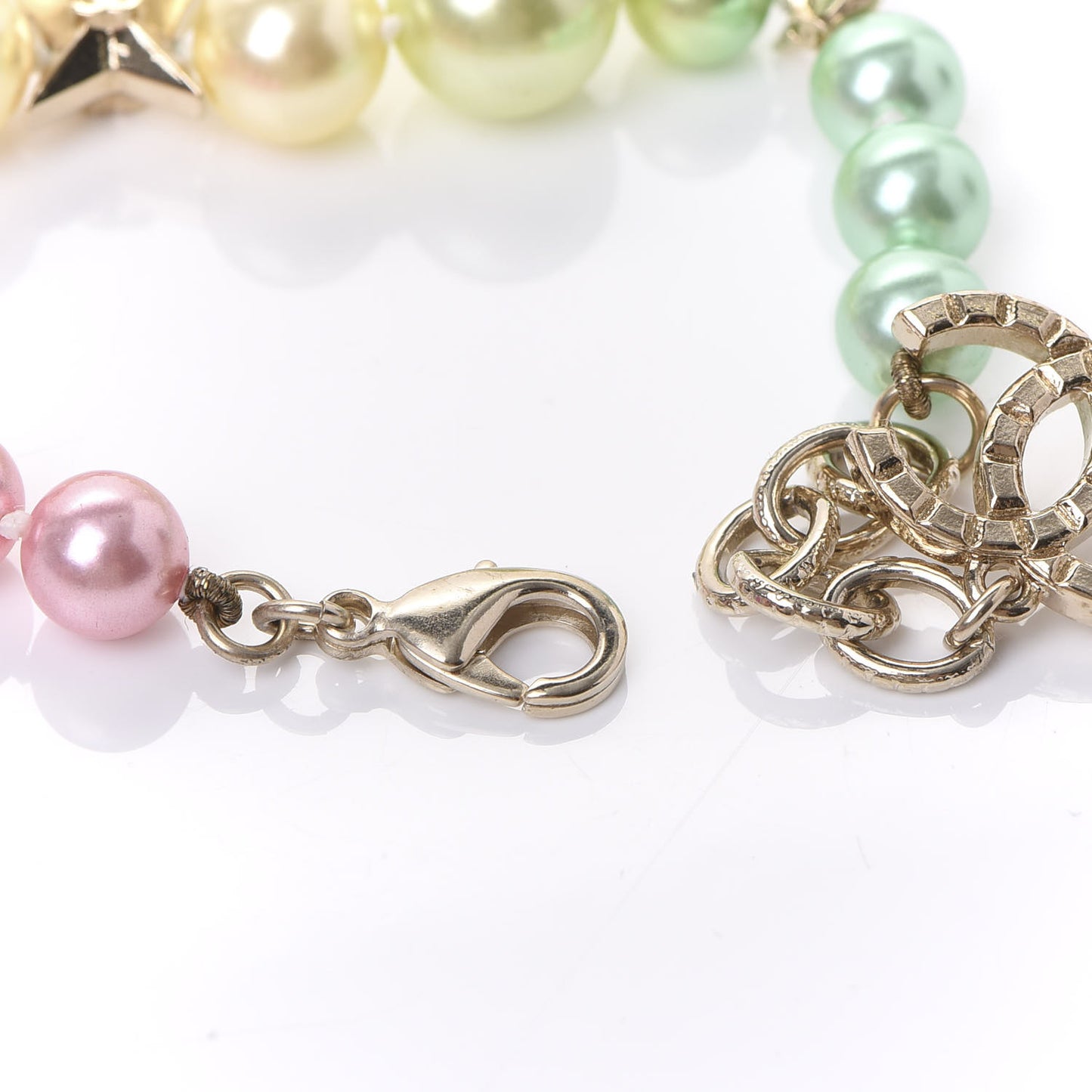 Pearl Cuba CC Bracelet Gold Multicolor