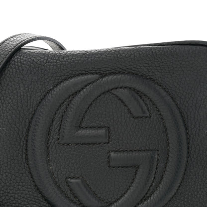 Gucci Pebbled Calfskin Small Soho Disco Bag Black 8 of 15