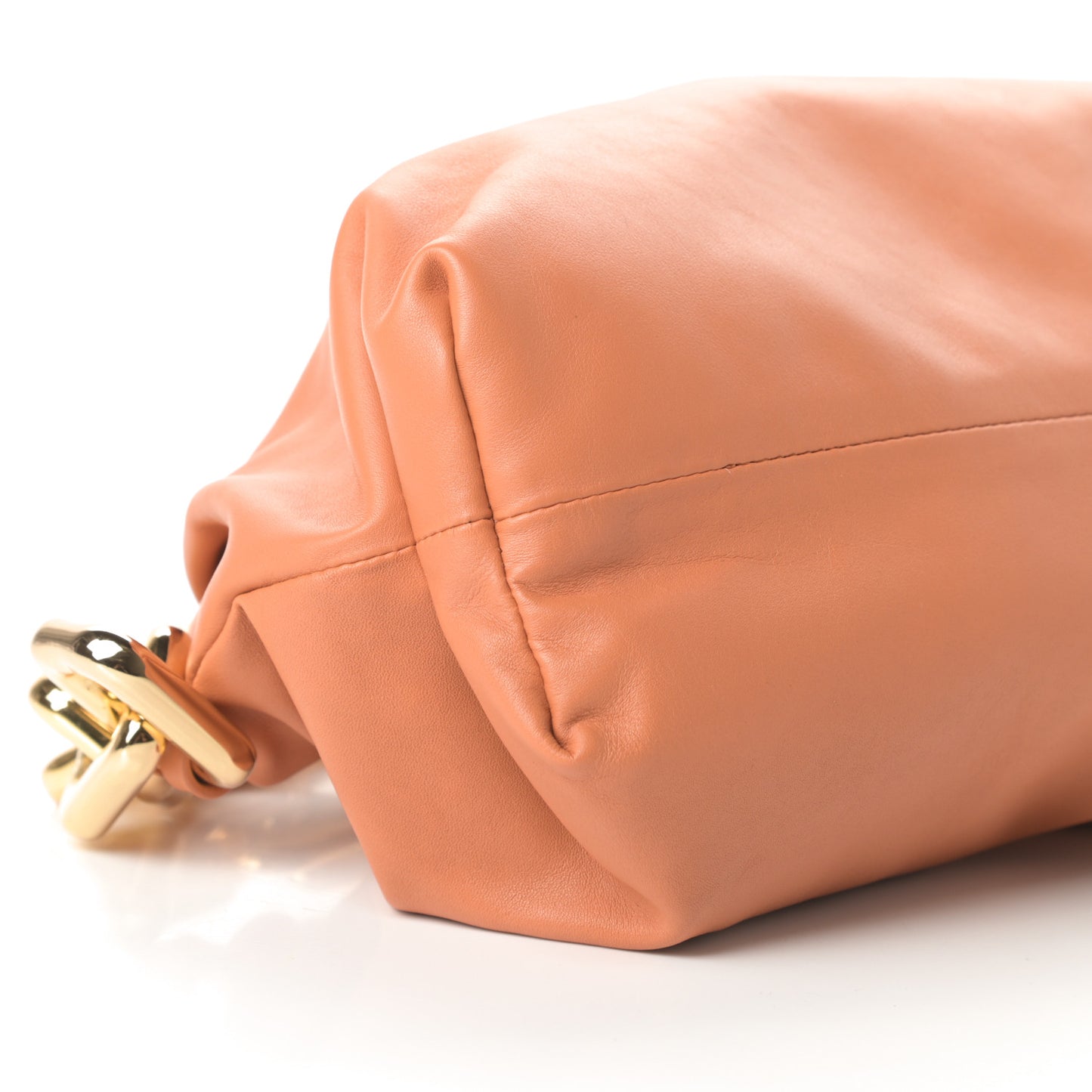 Calfskin The Pouch Chain Clay