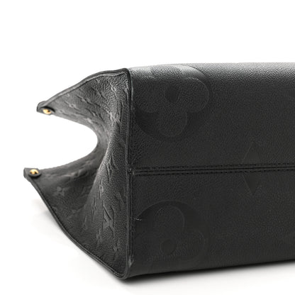 Louis Vuitton Empreinte Monogram Giant Onthego MM Black 8 of 12