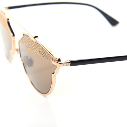 Christian Dior Studded So Real Sunglasses Gold 8 of 10