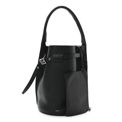 Celine Supple Grained Calfskin Big Bag Bucket Black 1 of 6