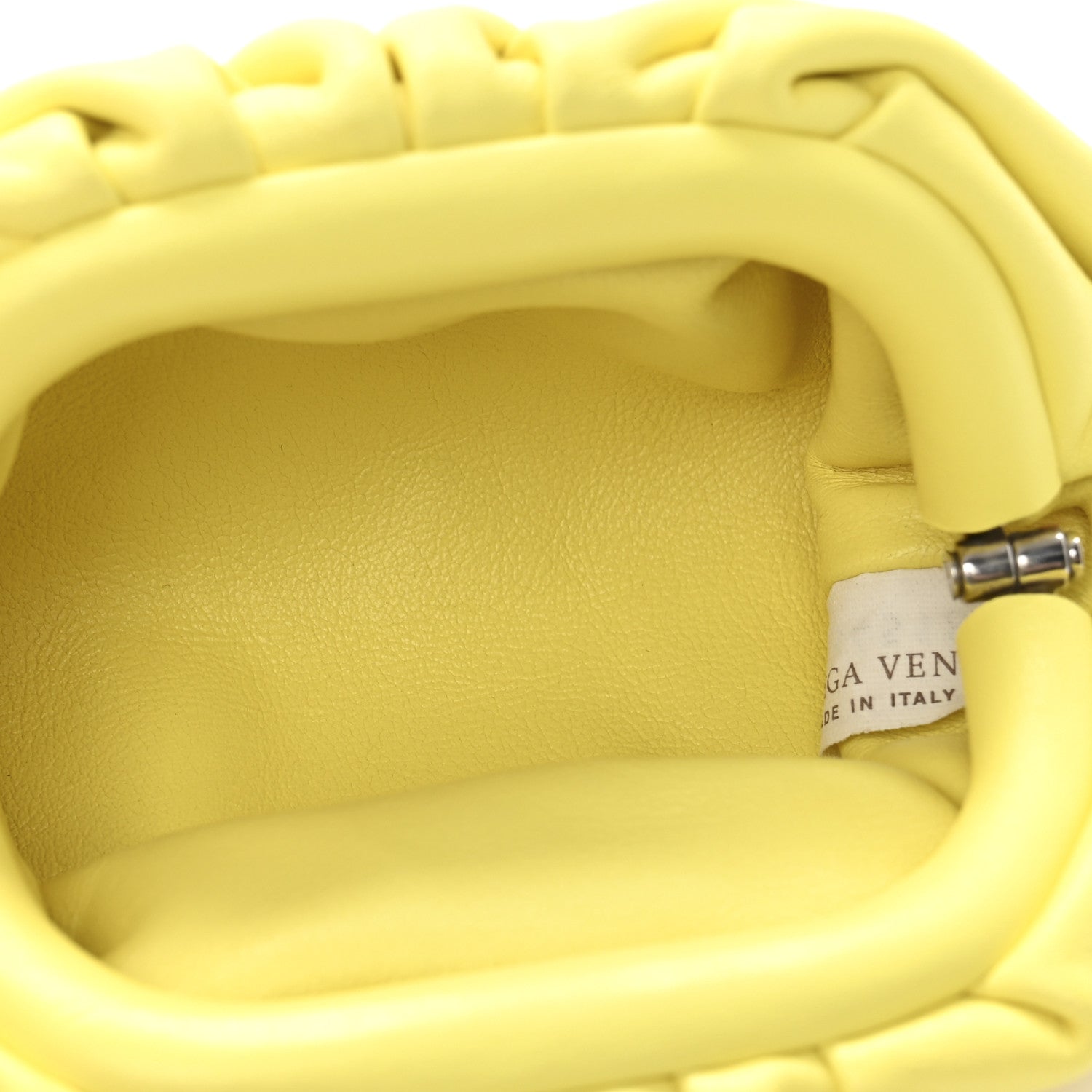 Bottega Veneta Butter Calfskin Coin Purse Sherbert 5 of 13