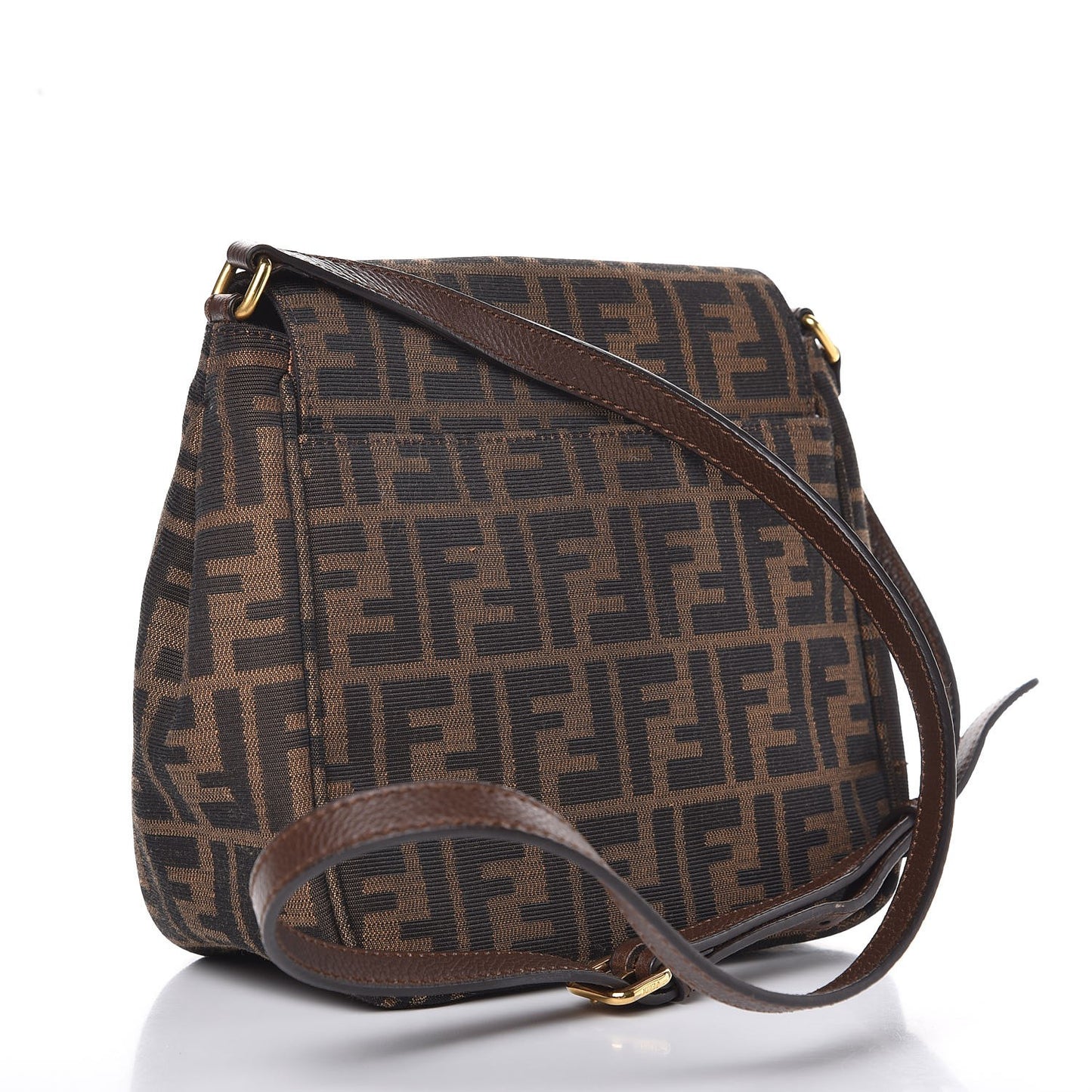 Zucca Vitello Artic Small Messenger Bag Tobacco Castagna