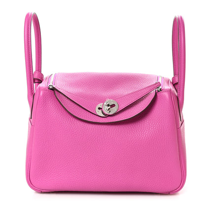 Hermes Taurillon Clemence Lindy 26 Magnolia 1 of 11