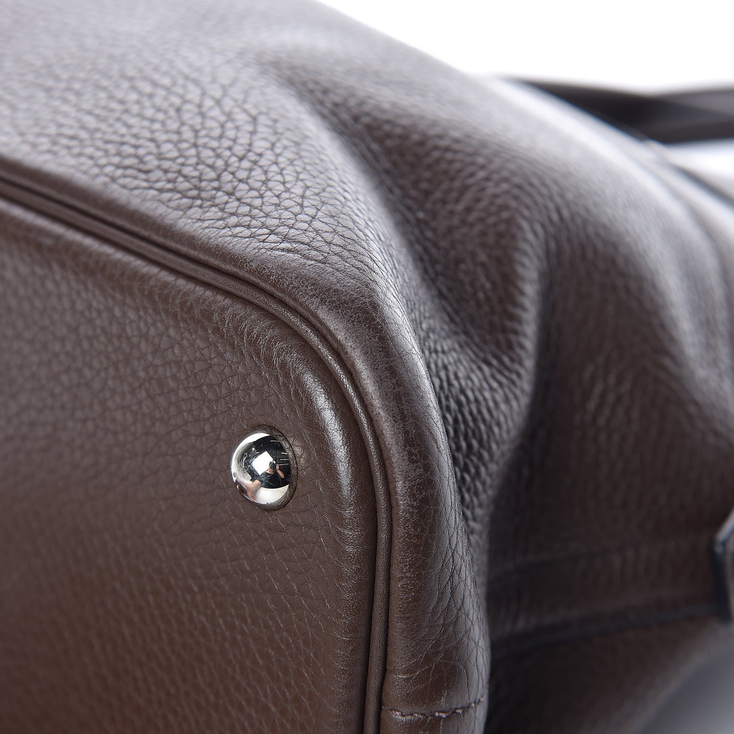 Hermes Taurillon Clemence Bolide 31 Chocolate 11 of 15