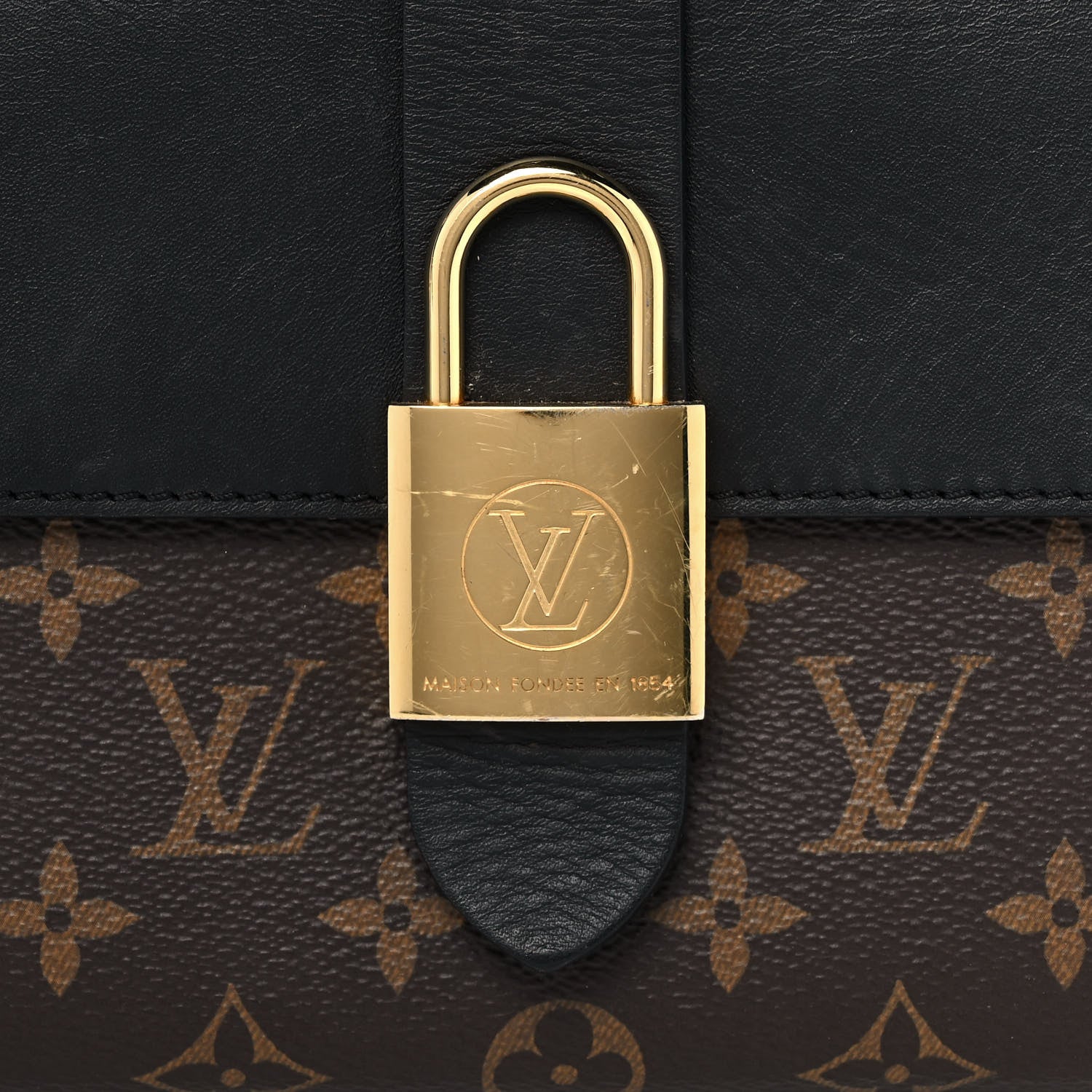 Louis Vuitton Monogram Locky BB Black 7 of 12