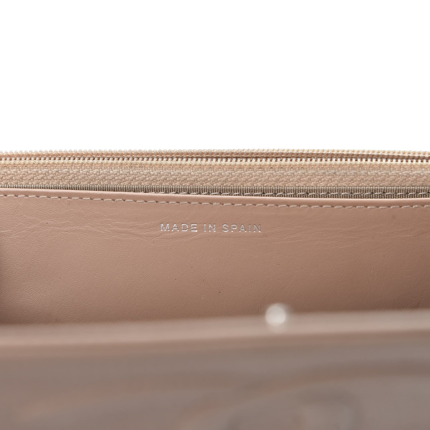 Chanel Caviar Timeless CC Wallet on Chain WOC Beige 9 of 12