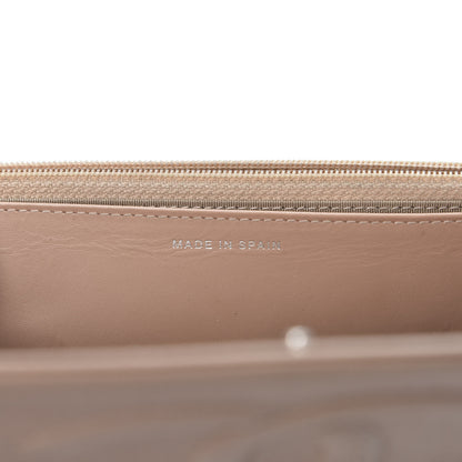 Chanel Caviar Timeless CC Wallet on Chain WOC Beige 9 of 12