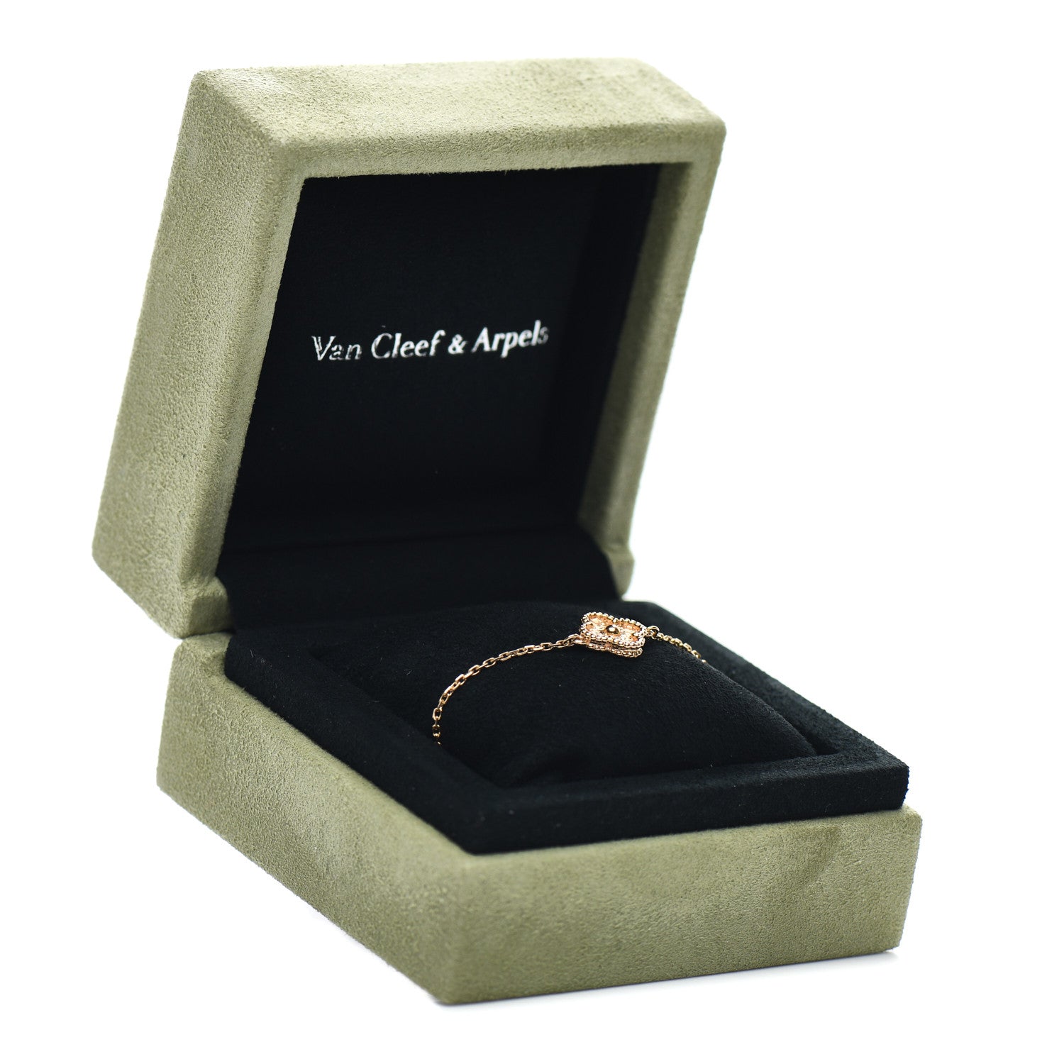 Van Cleef & Arpels 18K Rose Gold Sweet Alhambra Bracelet 4 of 4