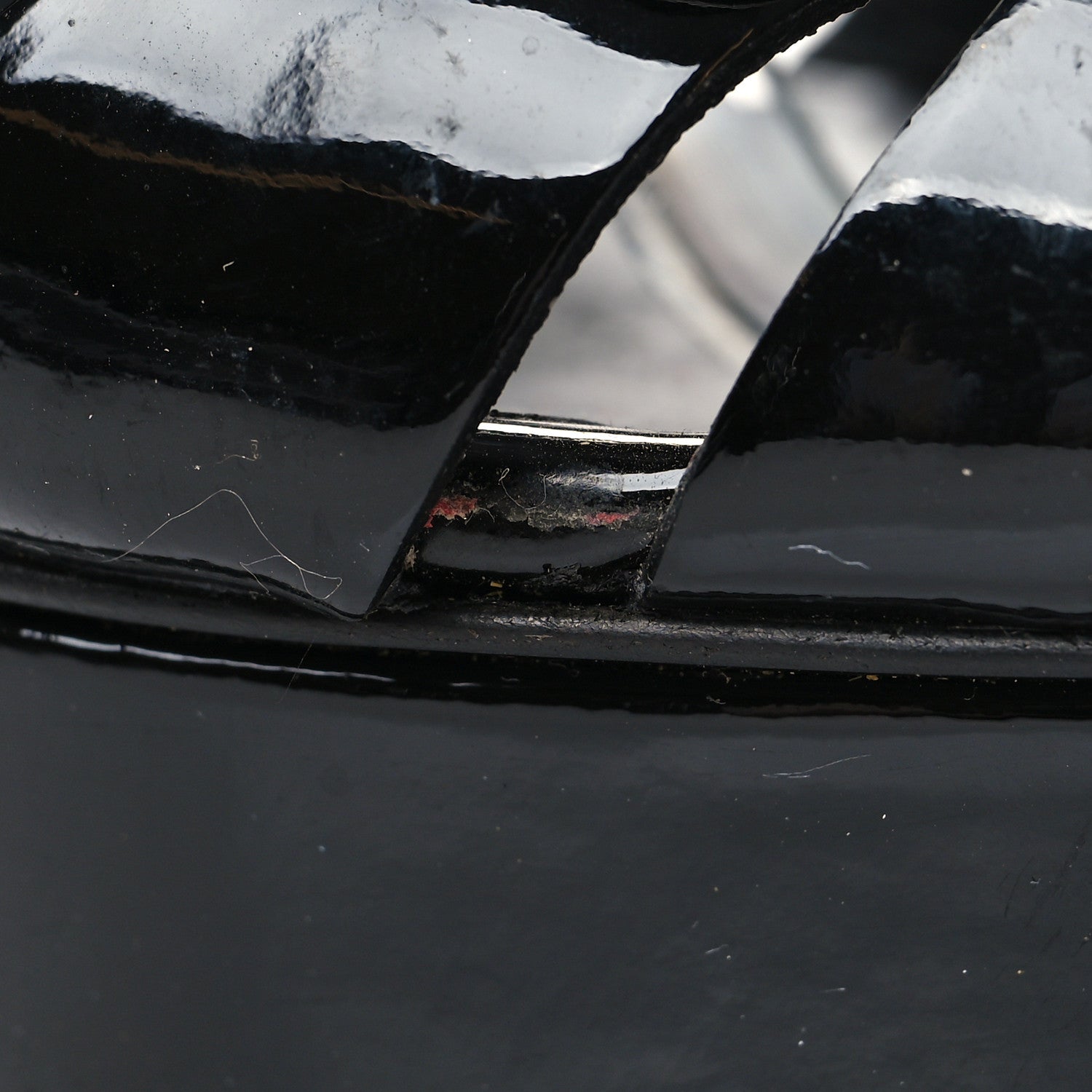 Saint Laurent Patent Tribute 105 Platform Sandals 38.5 Black 11 of 12