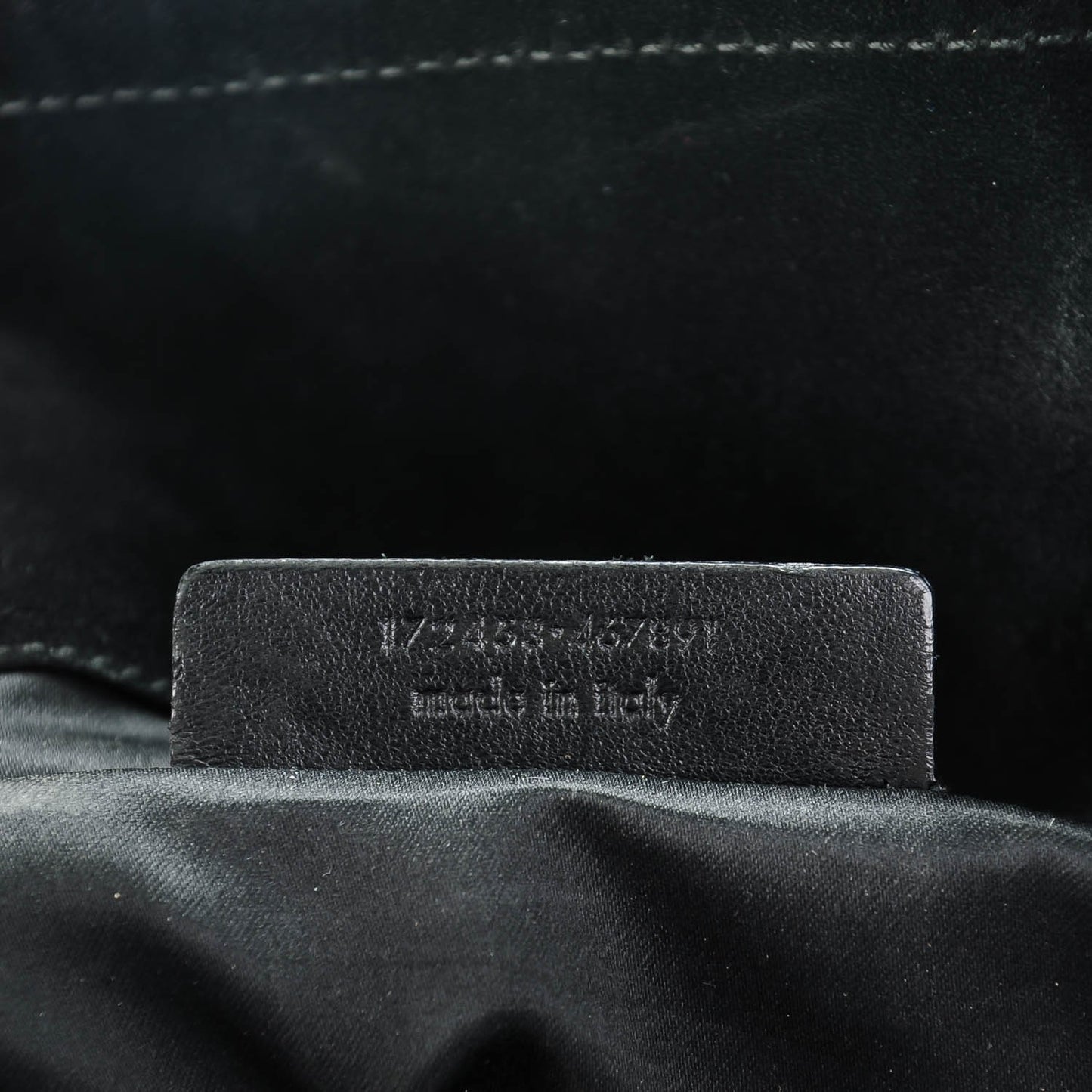 Textured Patent Large Downtown Tote Black