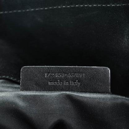 Saint Laurent Textured Patent Large Downtown Tote Black 7 of 7