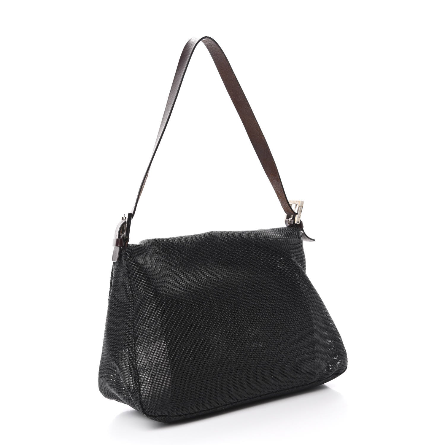 Fendi Mesh Mama Baguette Black 3 of 16