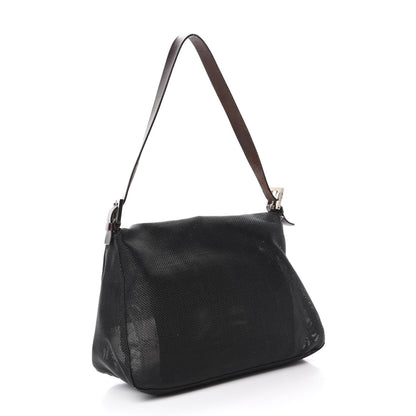 Fendi Mesh Mama Baguette Black 3 of 16