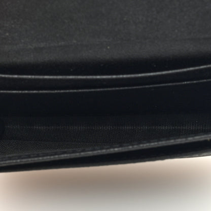 Christian Dior Grained Calfskin Saddle Card Holder Black 5 of 7