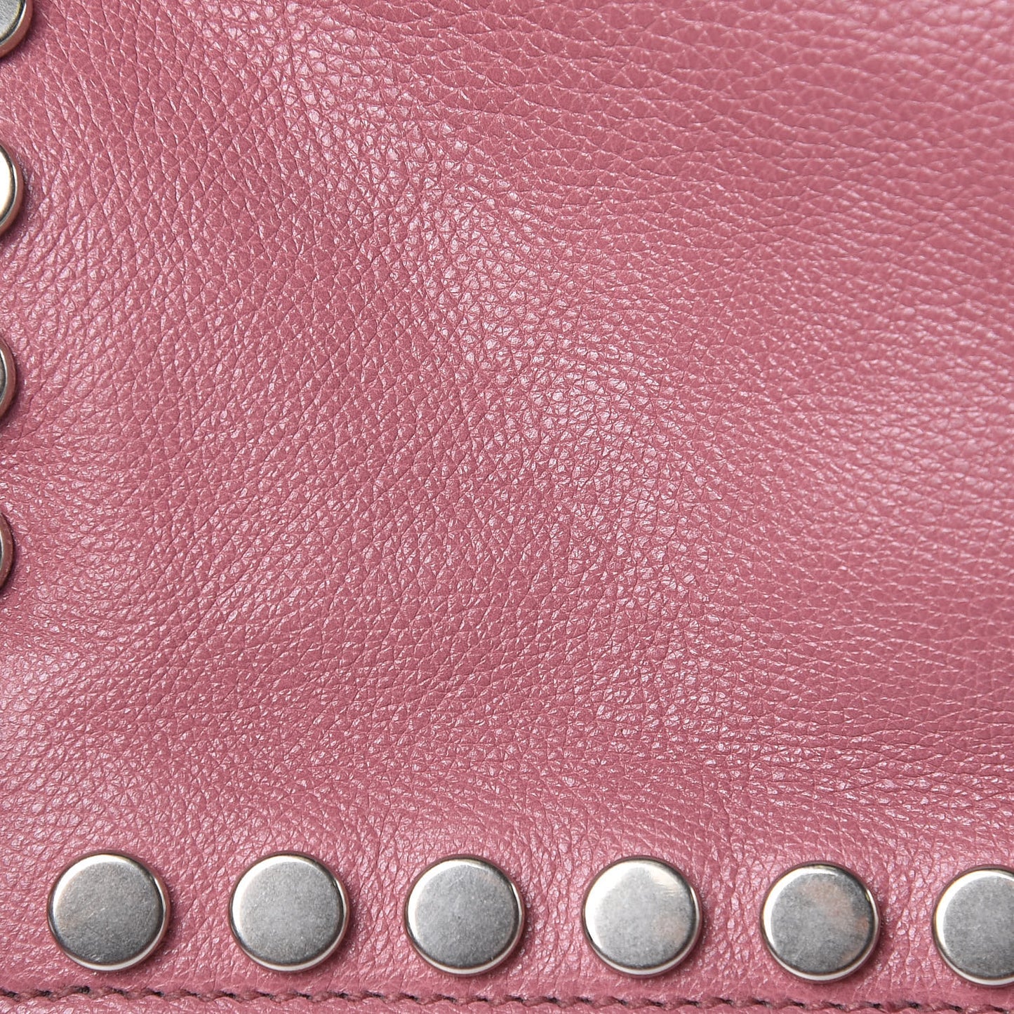 Glace Calfskin Studded Etiquette Flap Loto Astrale