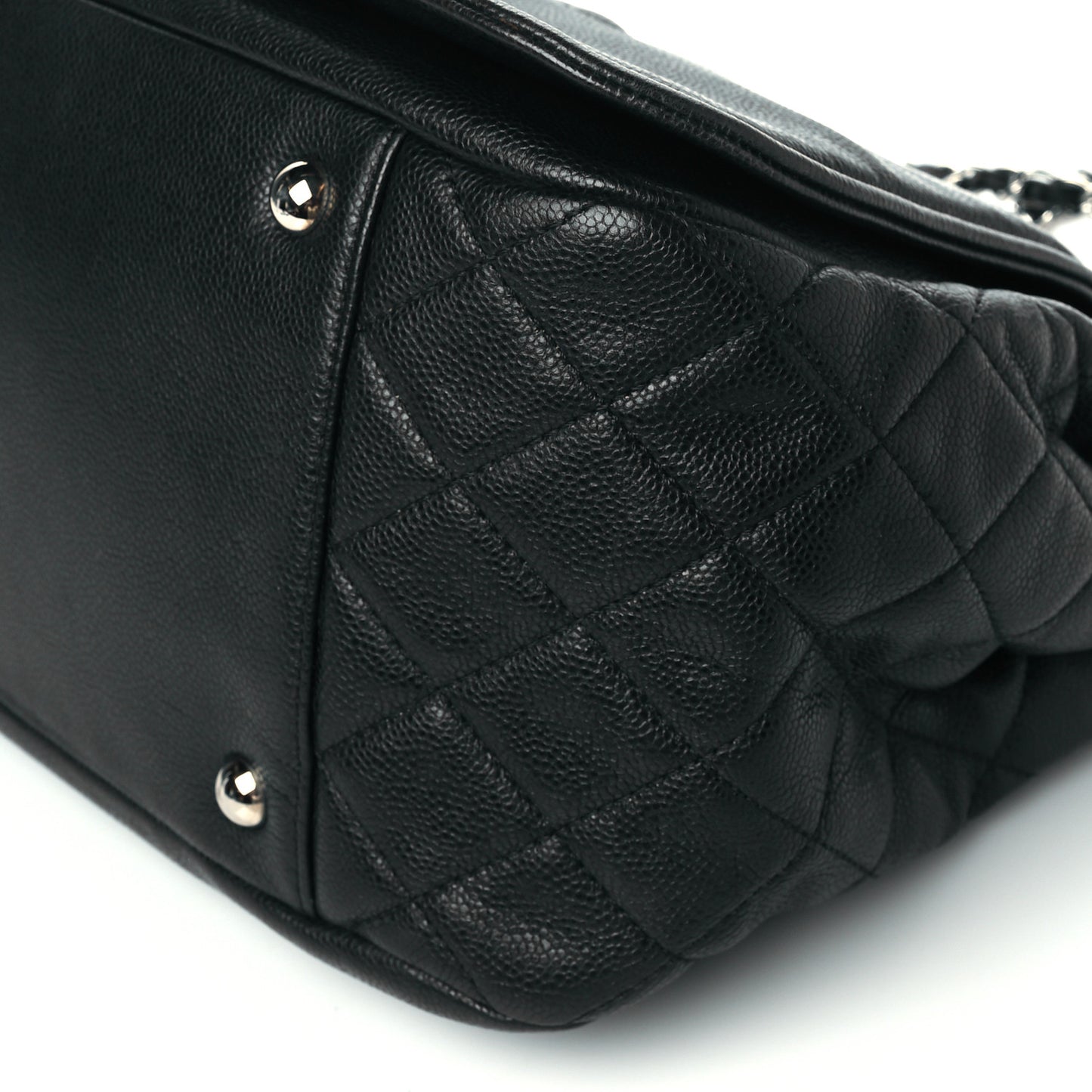 Caviar Timeless CC Accordion Flap Black