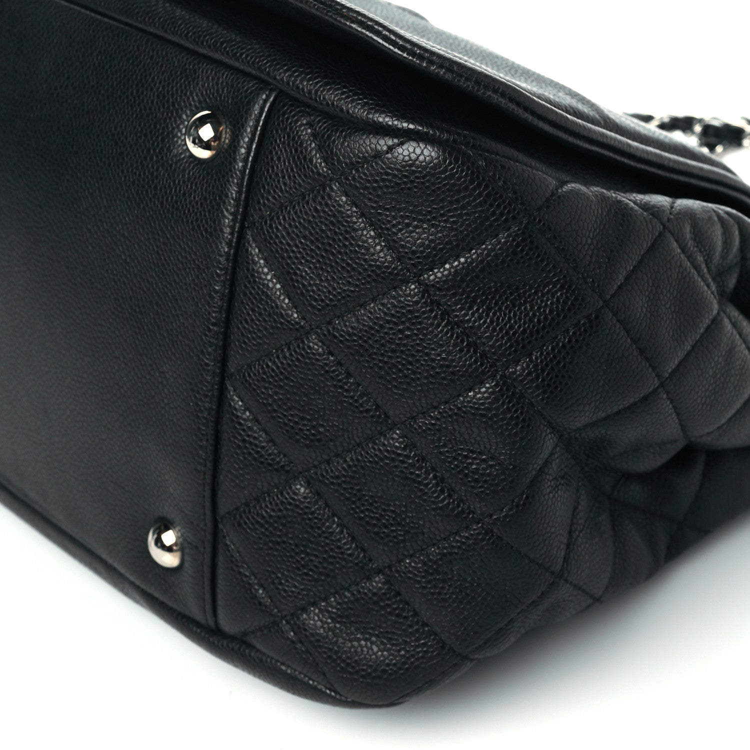 Chanel Caviar Timeless CC Accordion Flap Black 10 of 10