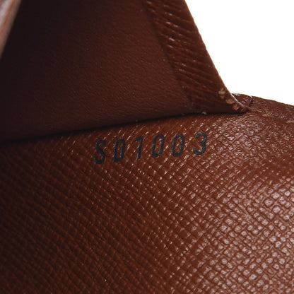 Louis Vuitton Monogram Simple Checkbook Holder Wallet 7 of 9