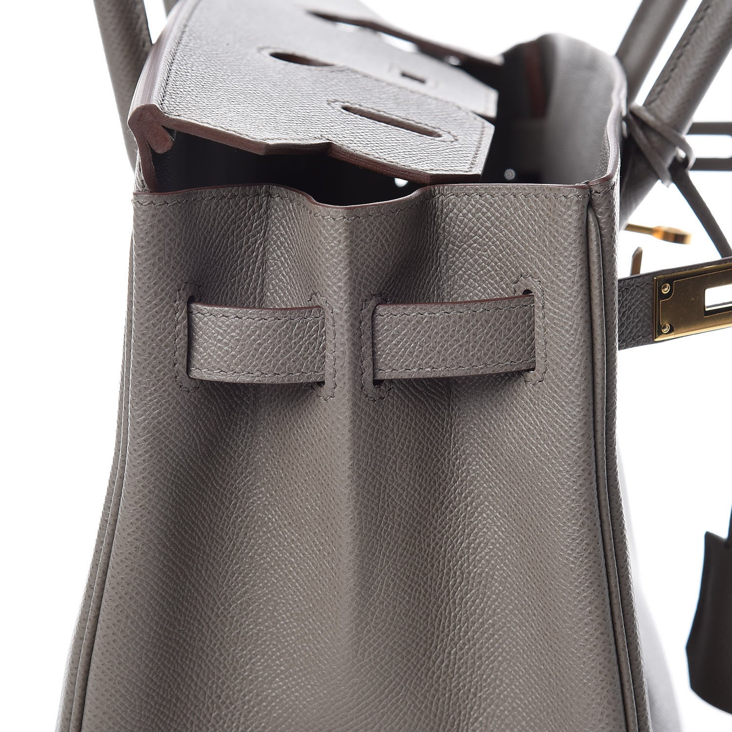 Hermes Epsom Birkin 30 Etain 11 of 34