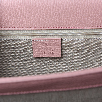 Gucci Dollar Calfskin Interlocking G Shoulder Bag Soft Pink 6 of 9