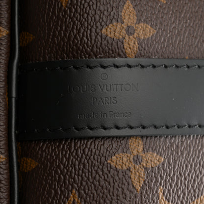 Louis Vuitton Monogram Macassar Keepall Bandouliere 45 11 of 21