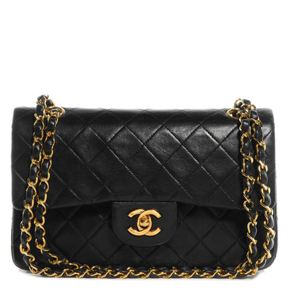 Chanel Lambskin Small Double Flap Black 1 of 9