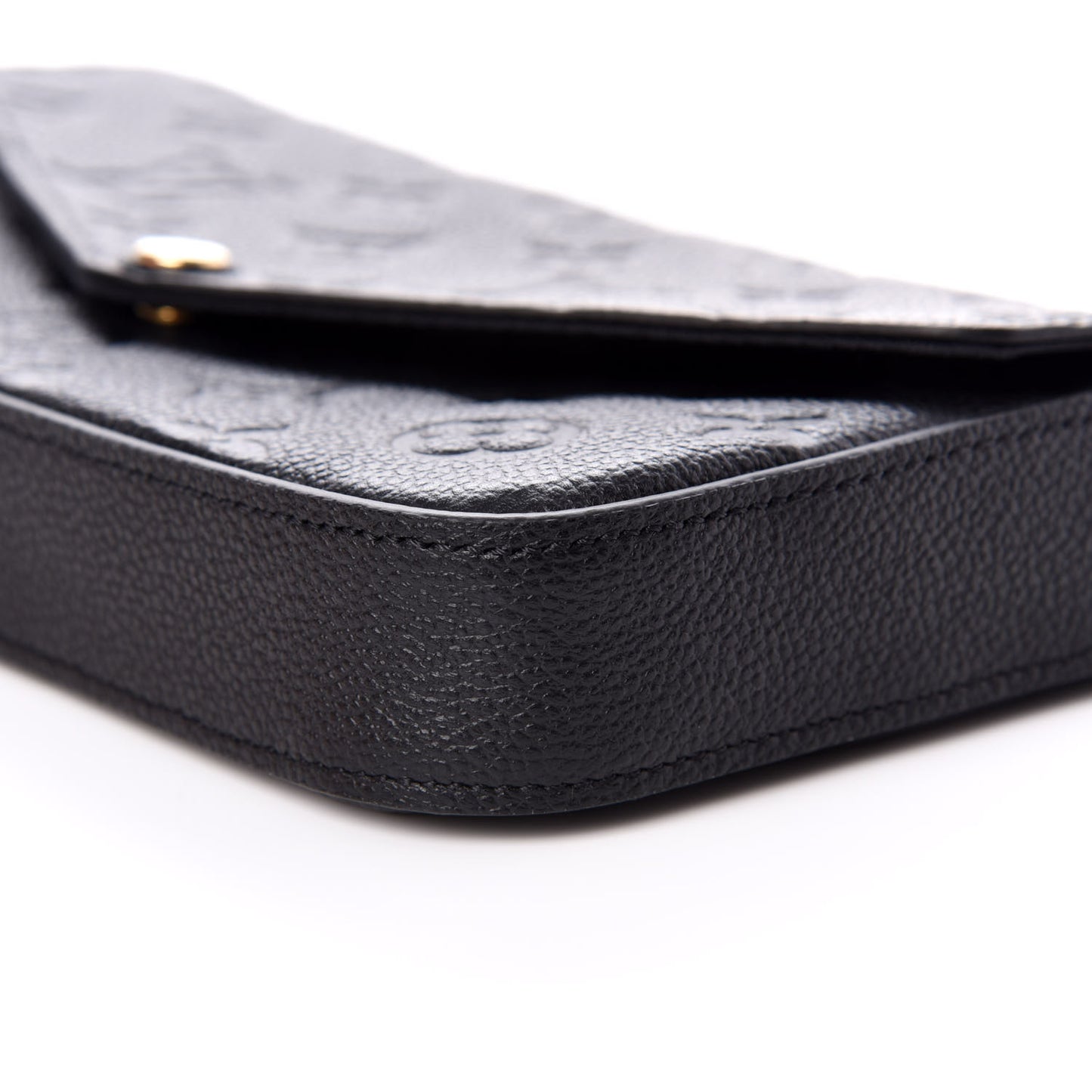 Empreinte Pochette Felicie Chain Wallet Black