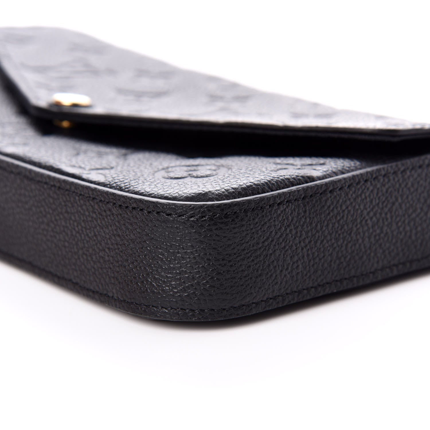 Louis Vuitton Empreinte Pochette Felicie Chain Wallet Black 7 of 8