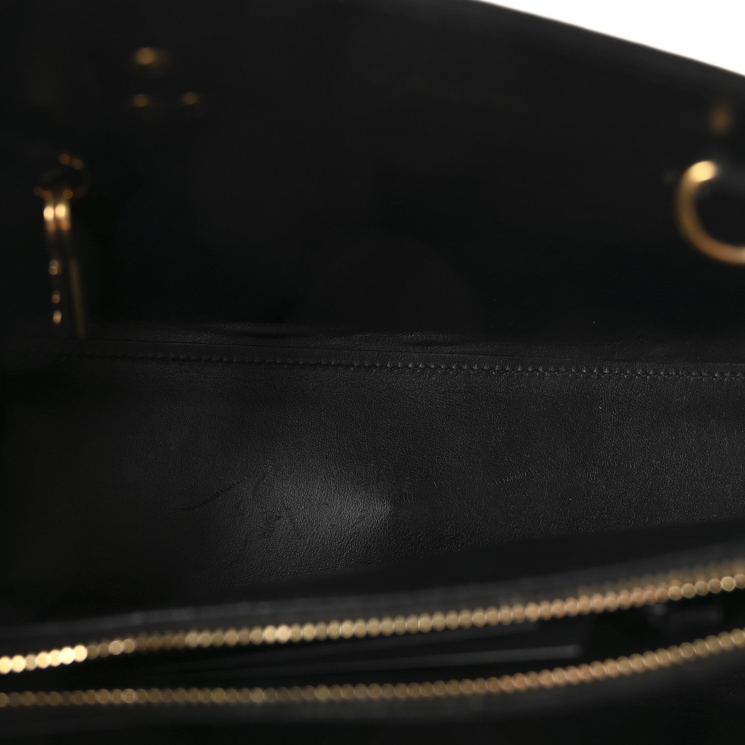 Saint Laurent Calfskin Crocodile Embossed Baby Sac De Jour Black 5 of 9