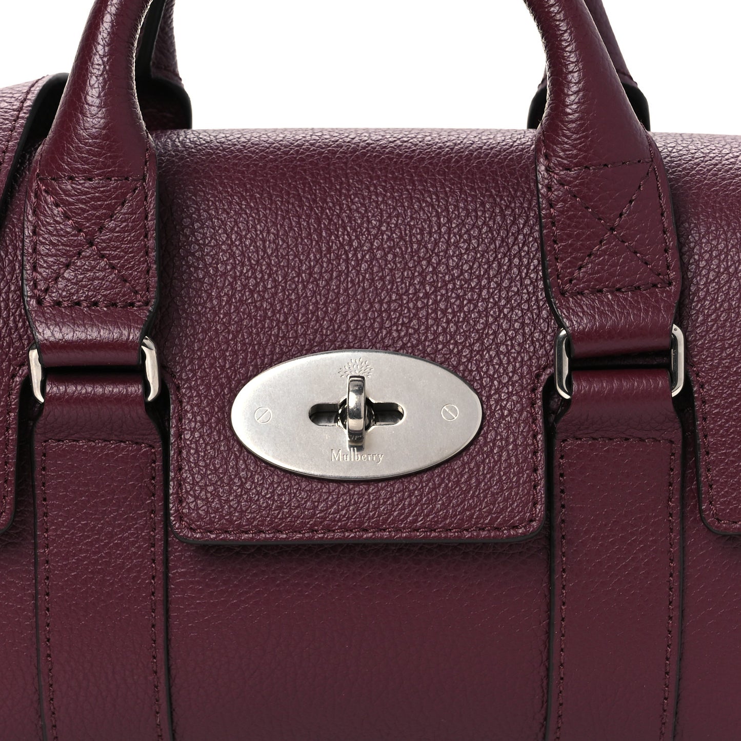 Small Classic Grain Mini Bayswater Black Cherry