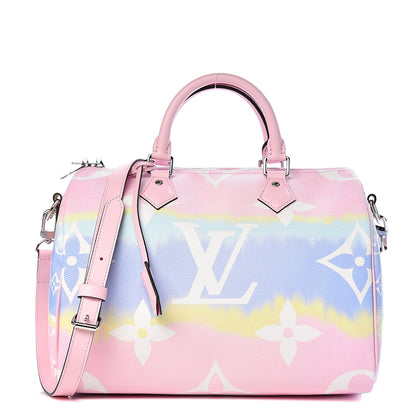 Louis Vuitton Monogram Escale Speedy Bandouliere 30 Pastel 1 of 12