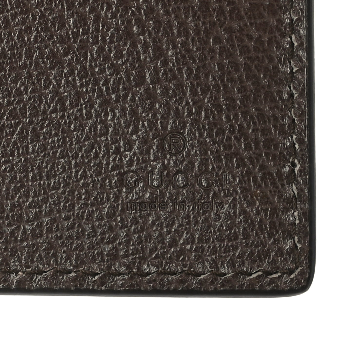 GG Supreme Monogram Tian Bi-Fold Wallet Beige Multicolor New Acero