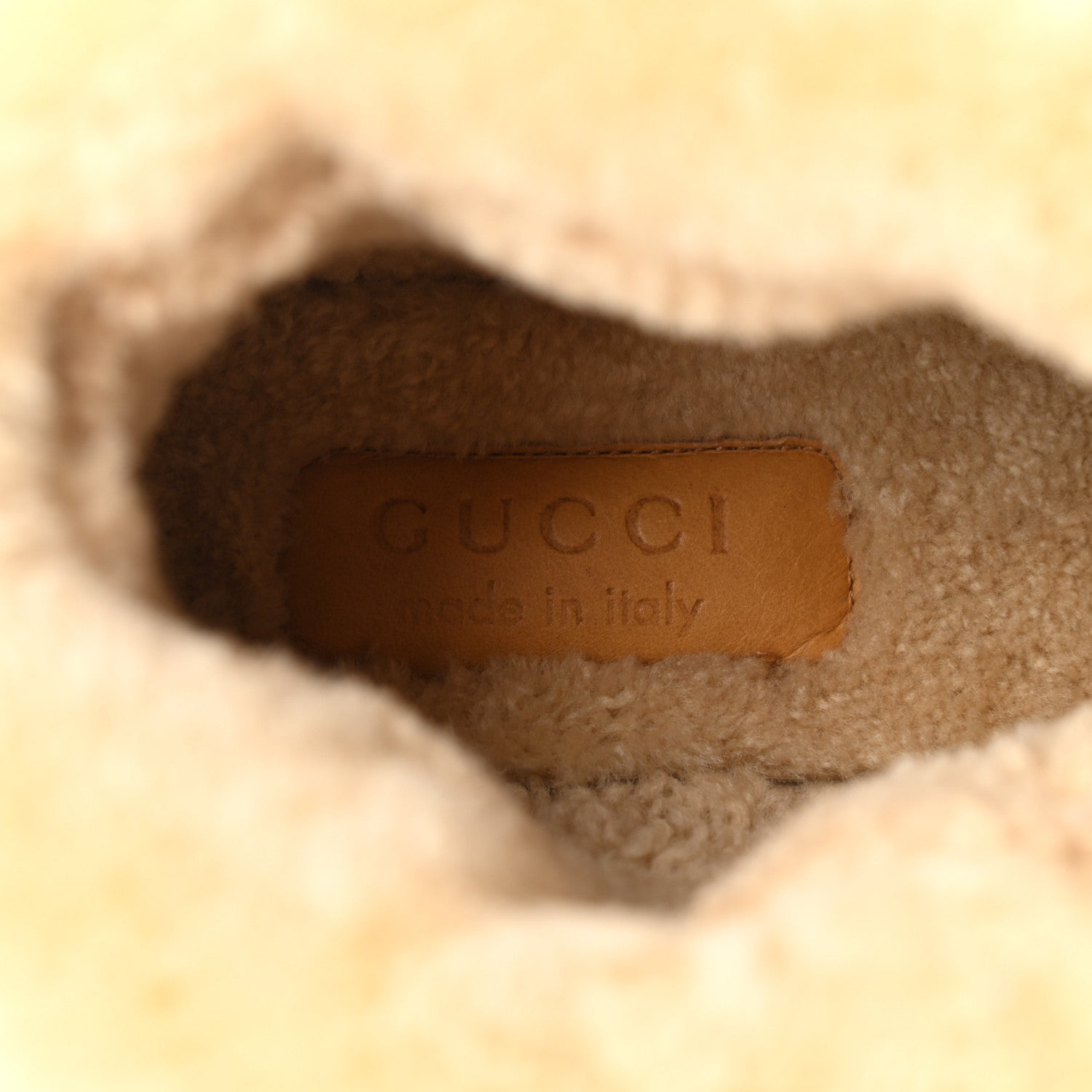 Gucci Covered Wool GG Monogram Mens Fria Horsebit Ankle Boots 8.5 Blue Red Butterscotch 8 of 8