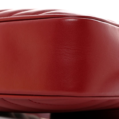 Saint Laurent Calfskin Matelasse Monogram Lou Camera Bag Opyum Red 10 of 10