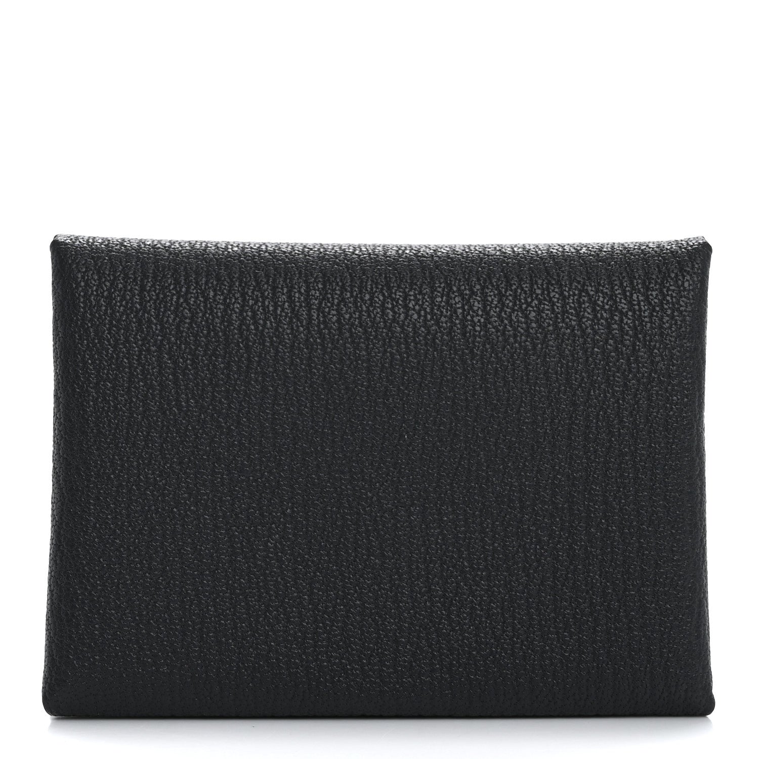 Hermes Chevre Mysore Verso Calvi Duo Card Case Ardoise Bleu Hydra 1 of 8