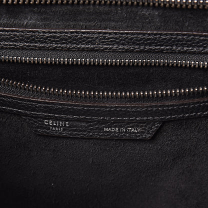 Celine Drummed Calfskin Mini Luggage Black 8 of 20